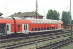 Doppelstockwagen in Münster Hbf