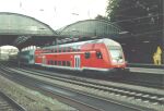 Doppelstockwagen in Aachen Hbf